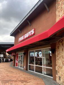 파이브가이즈 전경